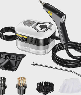 Krachtige 2500W Handheld Stoomreiniger - Hoge Druk & Temperatuur voor Keuken, Badkamer & Auto