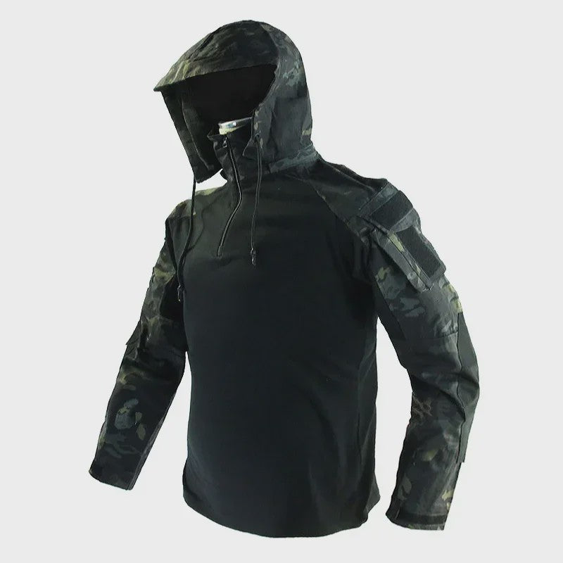 Tactische Combat Hoodie - Waterdicht & Slijtvast Heren Shirt voor Outdoor, Jacht & Camping