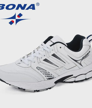 BONA Heren Sportschoenen - Ademend & Comfortabel voor Lopen en Outdoor