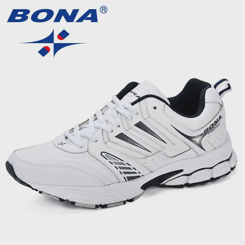 BONA Heren Sportschoenen - Ademend & Comfortabel voor Lopen en Outdoor