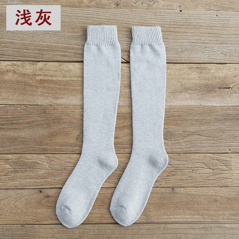 6 Paar Heren Kniehoge Thermosokken - Warm & Dik - Compressie - Maat 38-44