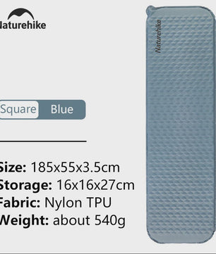 Naturehike Ultralichte Zelfopblaasbare Slaapmat - Comfortabel & Compact Kamperen