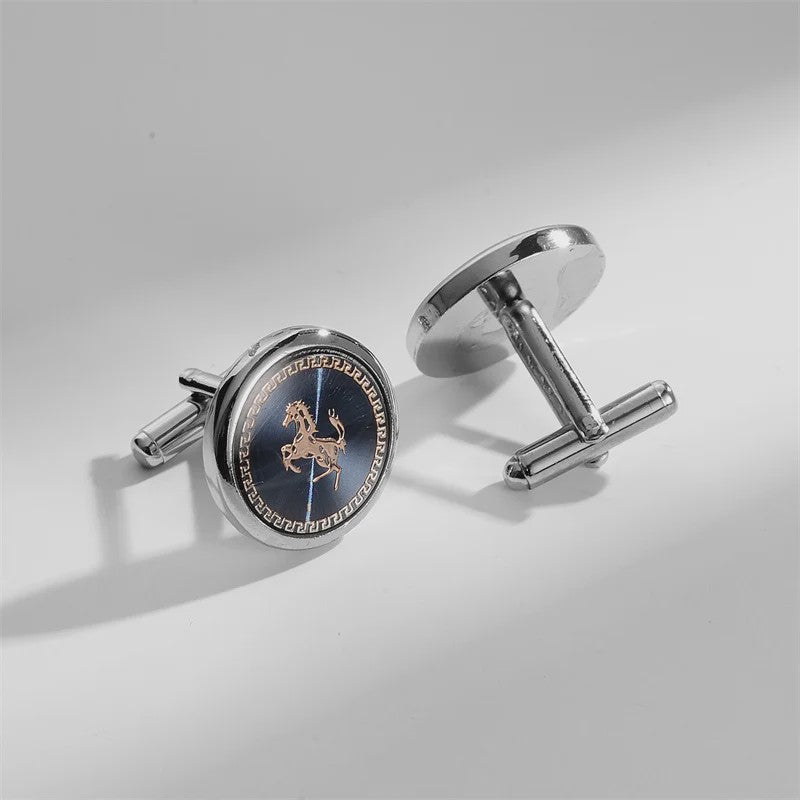 Luxe Heren Manchetknopen Set - Stijlvolle Accessoires voor Feestelijke Gelegenheden