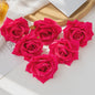 100x Kunst Rozen Hoofden 10cm - Decoratie voor Bruiloft, Kerst, Scrapbooking & Meer