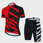 Professionele Fietskleding Set Heren - Zomer MTB Shirt & Bib Shorts