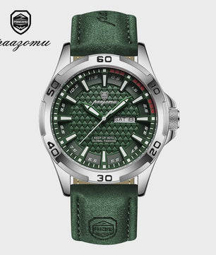 PAAZOMU Luxe Herenhorloge - Waterdicht, Lichtgevend, Datum & Week, RVS, Sportief & Fashion