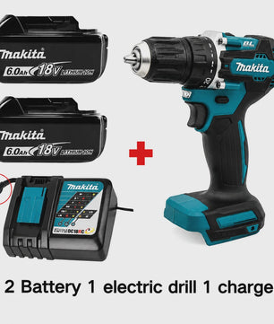 Makita DDF487 18V Brushless Accu Klopboormachine - Krachtige 13mm Boor & Schroefmachine met Hoge Koppel