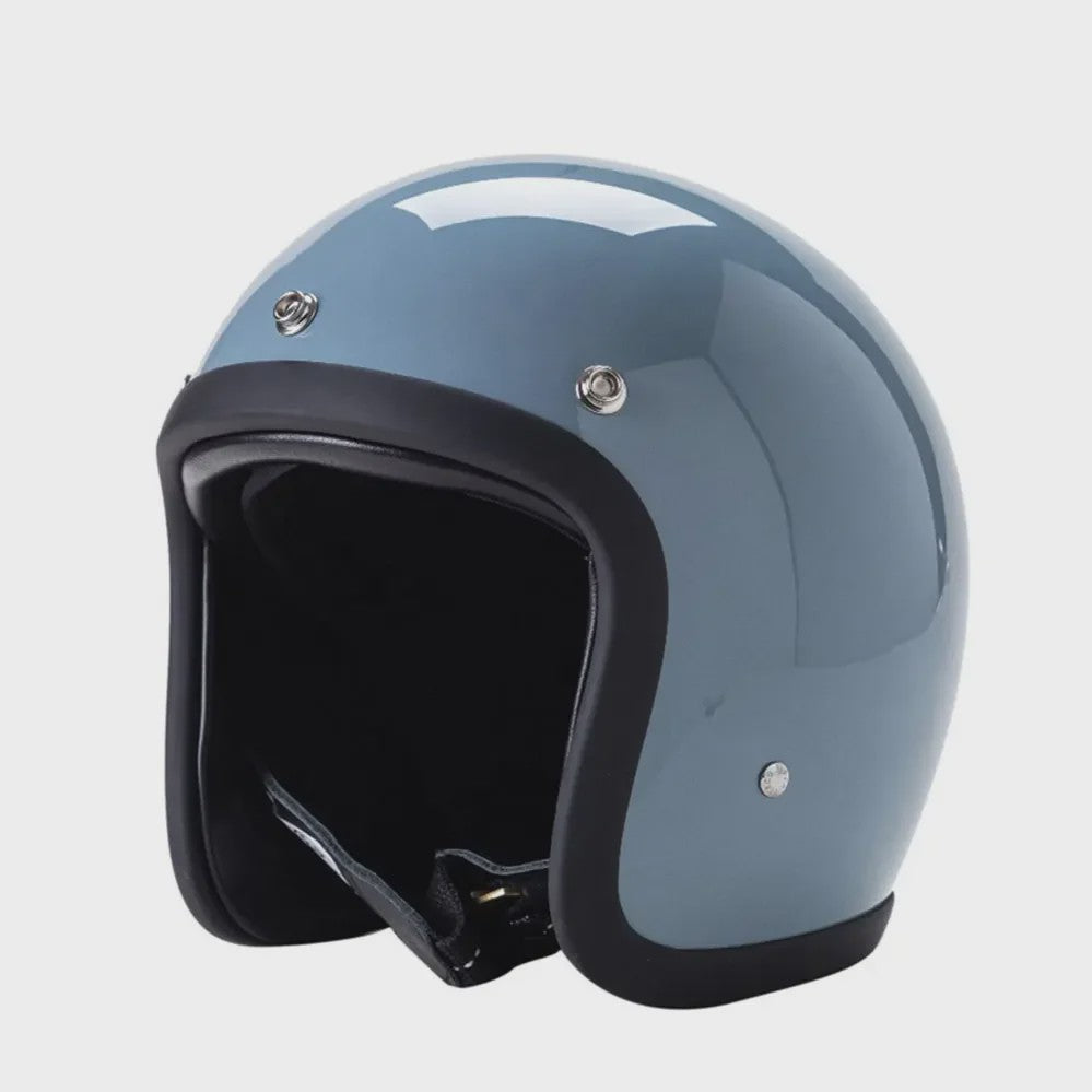 Retro Open Face Motorhelm 500TX - Compacte Vorm, Japanse/Koreaanse Stijl
