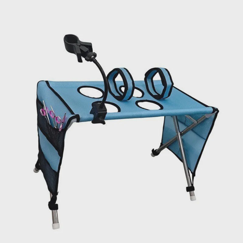 Opvouwbare Hond & Kat Trimtafel met Staander - Ideaal voor Baden en Verzorging