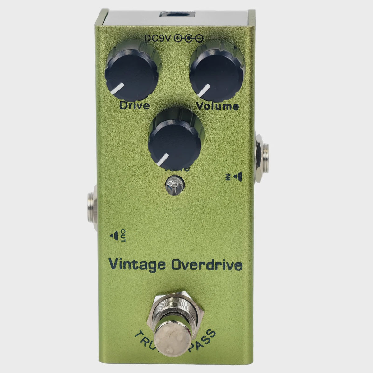 Veelzijdige Gitaarpedaal: Overdrive, Distortion, Chorus, Delay, Tremolo & Analog Delay met True Bypass