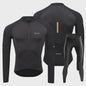 Heren Fietsset Lange Mouw Jersey met Bib Pants - Ademend en Comfortabel