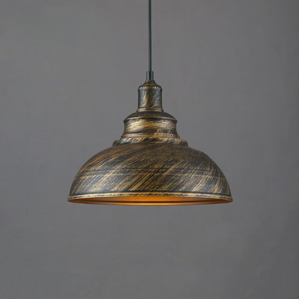 Vintage Retro Hanglamp met E27 Fitting - Industriële Sfeer voor Keuken en Woonkamer
