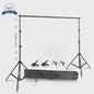 Professionele Achtergrond Stand Set (2x2M, 2x3M, 2.6x3M) - Draagbaar & Duurzaam