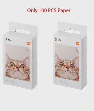 Xiaomi Mijia ZINK Pocket Printer Papier - Zelfklevend, 50 Vel, 3-inch