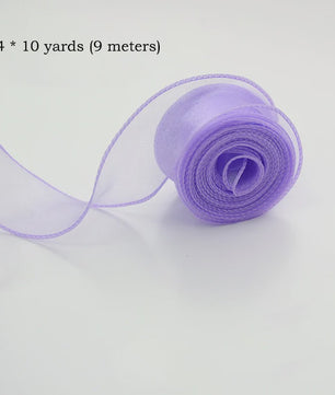 Luxe Chiffon & Organza Lint - Perfect voor Knutselen, Cadeauverpakking & Bruiloftsdecoratie