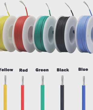 Siliconen Elektrische Draad Set (16-30AWG) - 5 Kleuren voor DIY Projecten