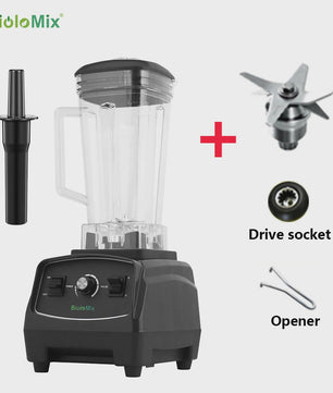 Krachtige BPA-vrije Blender 2200W - Professionele Mixer, Juicer & Foodprocessor