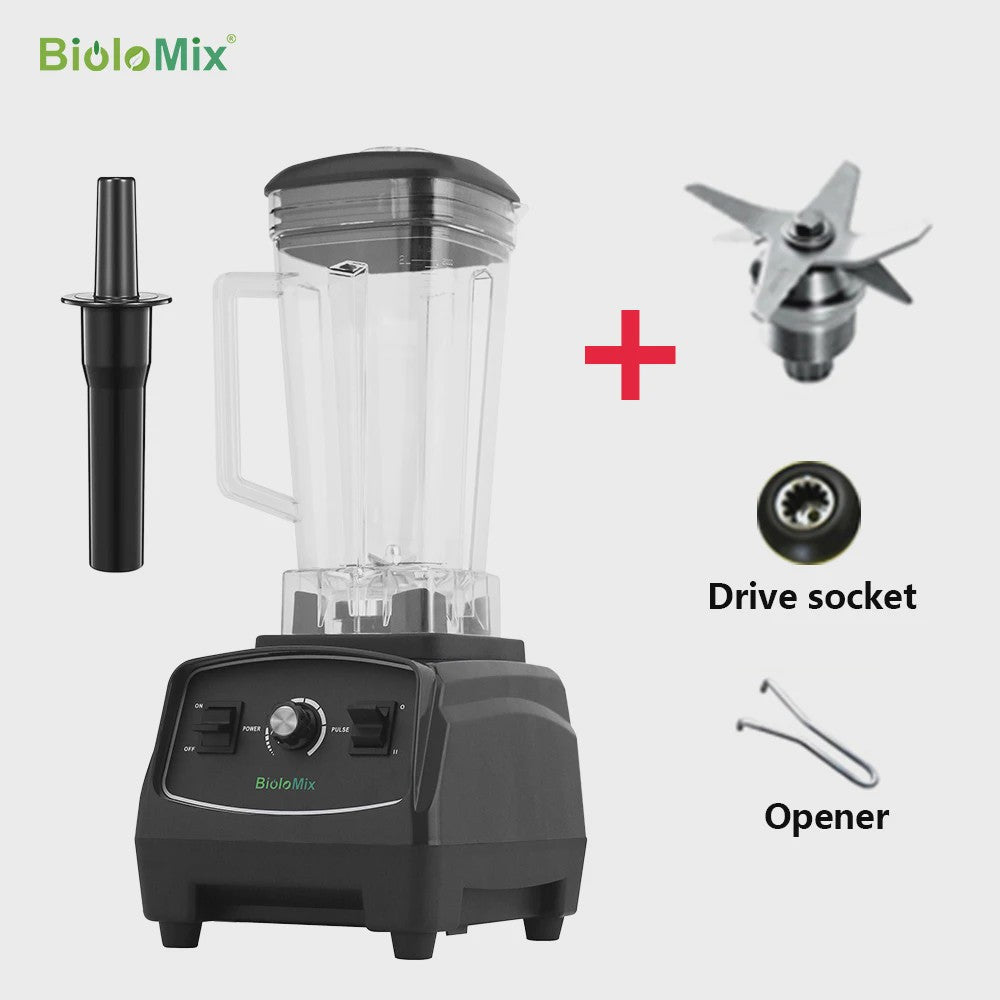 Krachtige BPA-vrije Blender 2200W - Professionele Mixer, Juicer & Foodprocessor