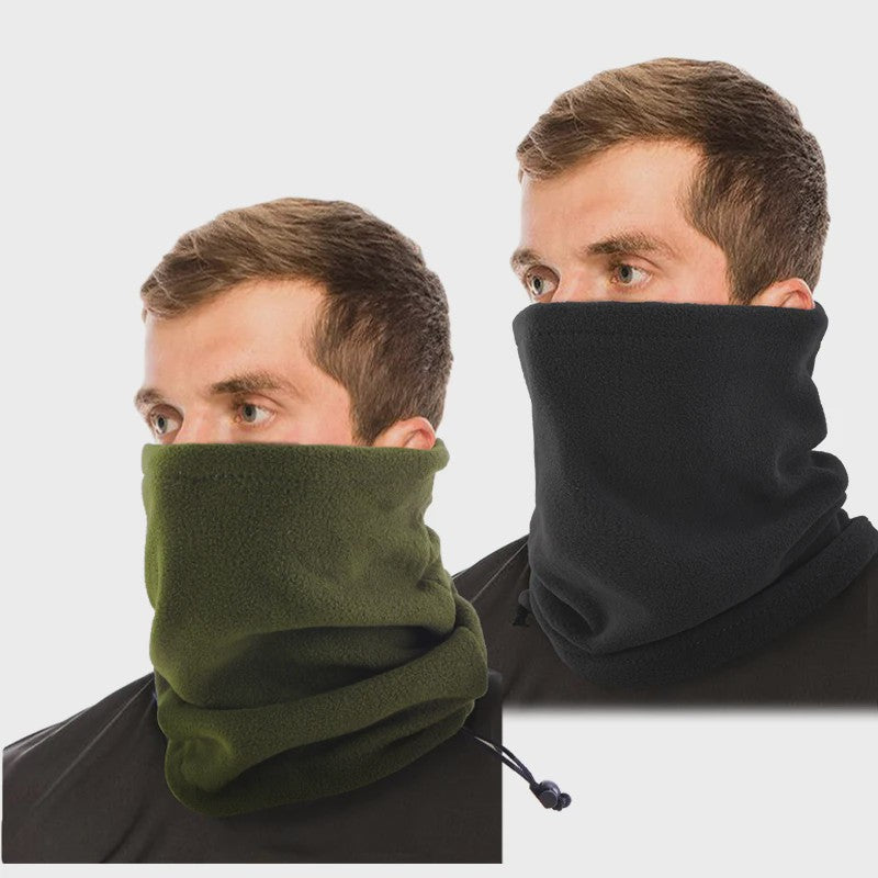 Verstelbare Fleece Nekwarmer & Buff - Winter Nek Tube voor Sport & Outdoor
