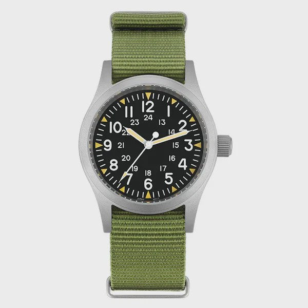Militado ML05 Herenhorloge 38mm - Vintage Stijl met Miyota Uurwerk & Saffierglas