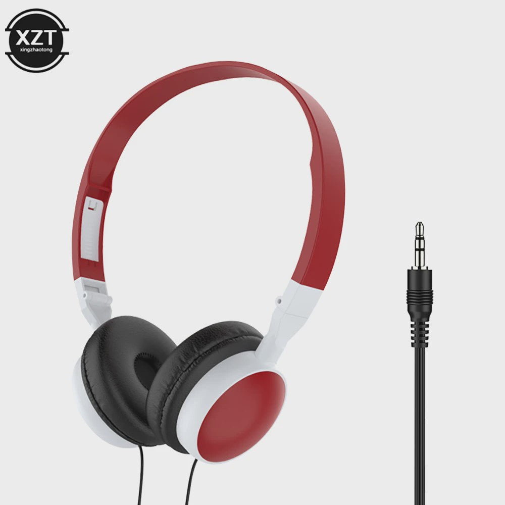 Gaming Headset met Subwoofer & Hifi Geluid - Opvouwbaar & Draagbaar met 3.5mm Plug