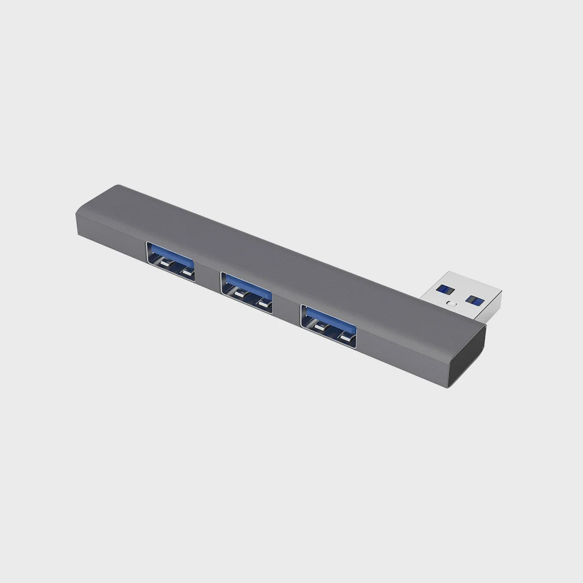 4-in-1 USB 3.0 Hub met 5Gbps Snelheid - Draagbare OTG Adapter