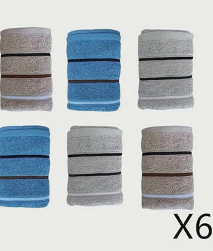 Pluche Katoenen Handdoekenset - Zacht & Absorberend, Diverse Kleuren