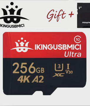 Snelle Micro SD Kaart (32GB-512GB) - U3, V30, A2 - Hoge Kwaliteit & Duurzaam