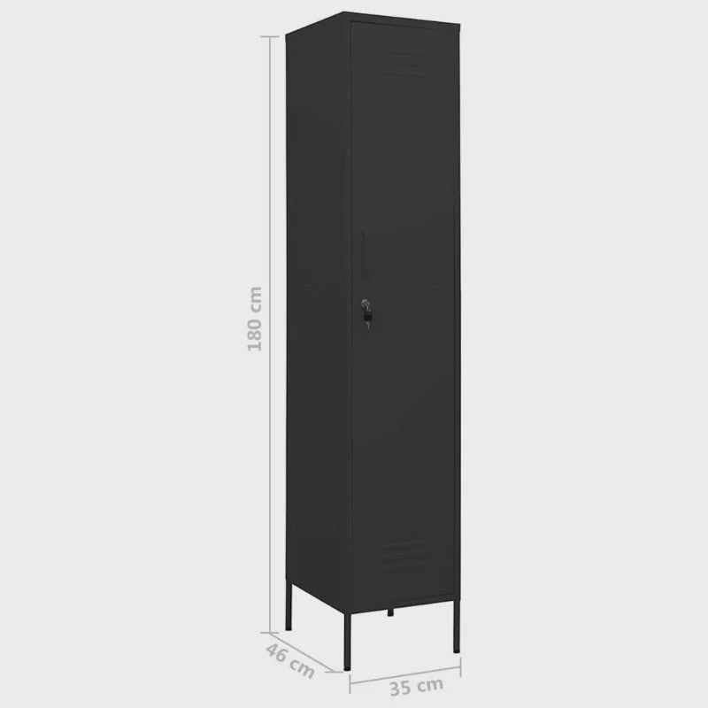 Robuuste Metalen Lockerkast - Anti-roest Design met Meerdere Lagen en Veelzijdige Opbergruimte
