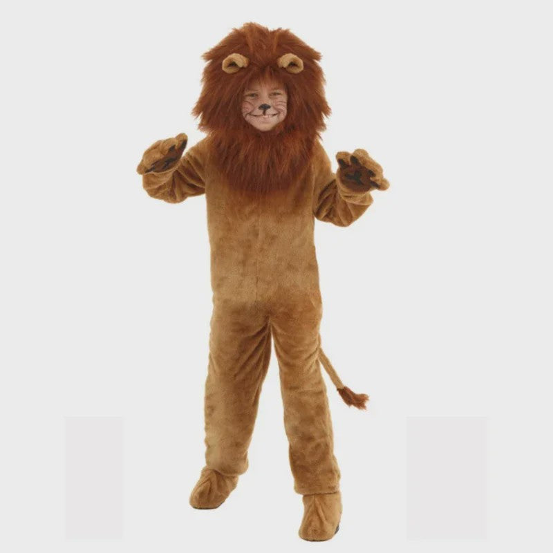Luxe Leeuwenkostuum - Kind & Volwassene - Dierenkostuum voor Carnaval & Halloween