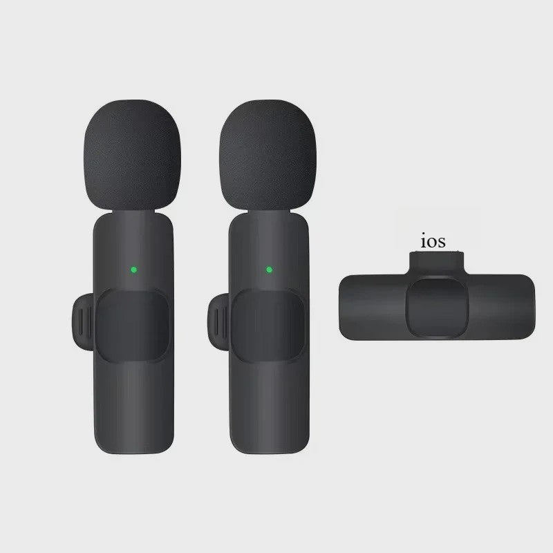 Draadloze Lavalier Microfoon voor iPhone & Android: Mini Mic voor Live Broadcast, Gaming & Video Opnames