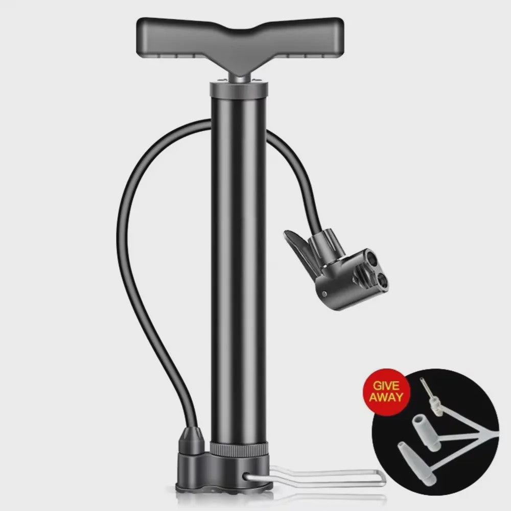 Draagbare Fietspomp Mini 140PSI - Voor Racefiets, Mountainbike & Ballen