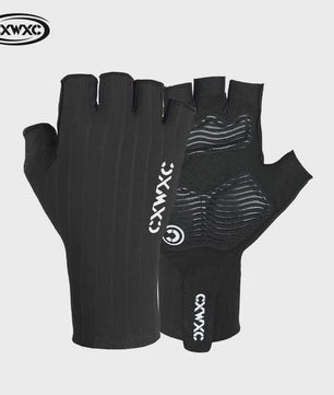 CXWXC Half Finger Fiets Handschoenen - Ademend, Anti-slip & Verlengde Polssteun voor Heren & Dames