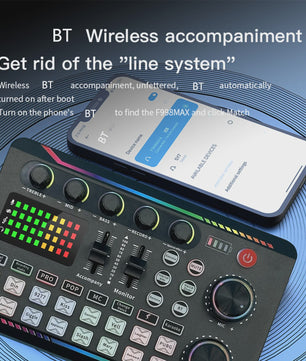 Professionele Livestream Microfoon Kit met Audio Interface, Arm en Popfilter