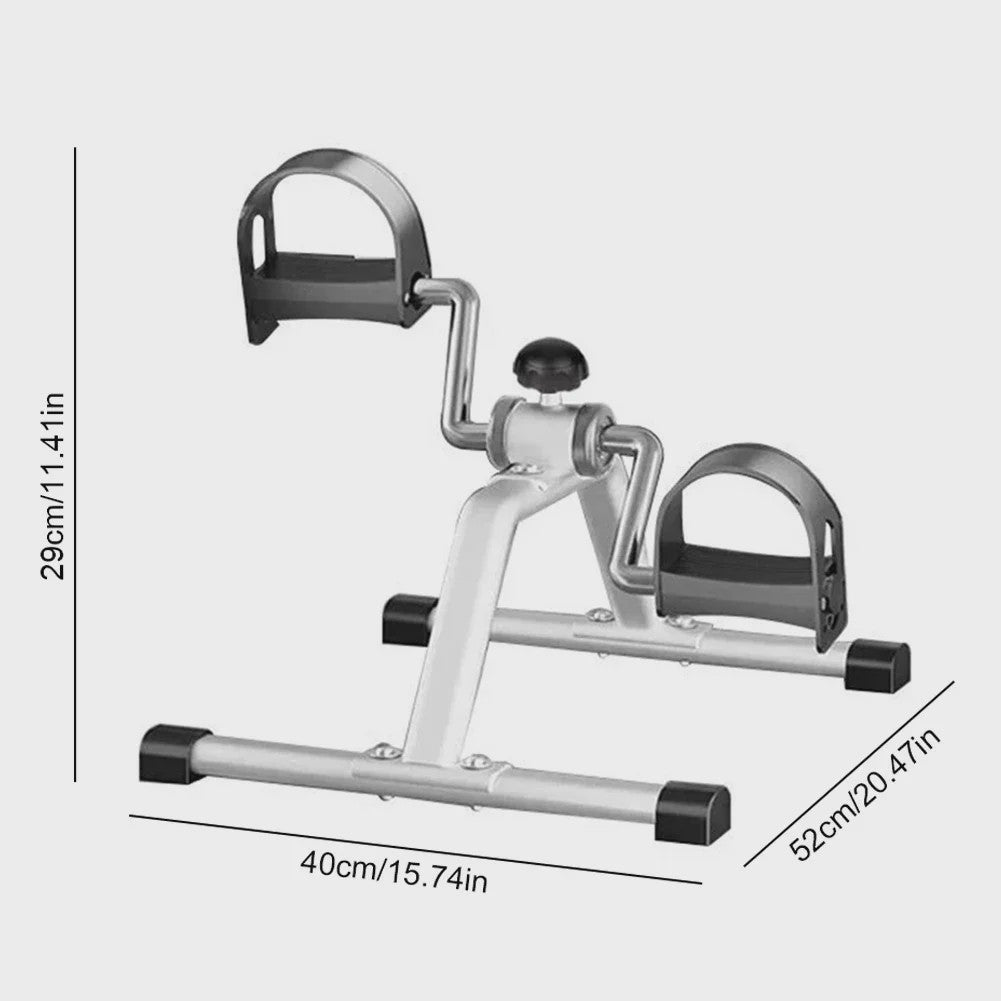 Mini Fiets Hometrainer Onder Bureau - Opvouwbaar met Instelbare Weerstand