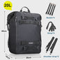 Rhinowalk Motor Bagage Tas 10/20/30L - Waterdicht, Multifunctioneel & Universeel