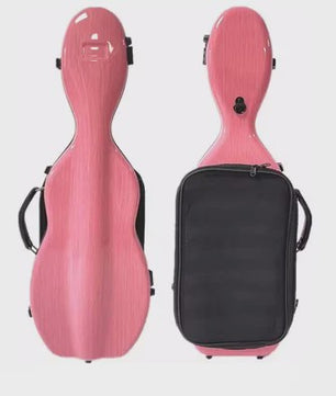 Luxe Carbon Fiber Vioolkoffer - Lichtgewicht & Duurzaam met Dubbele Draagband