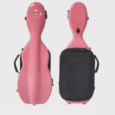 Luxe Carbon Fiber Vioolkoffer - Lichtgewicht & Duurzaam met Dubbele Draagband