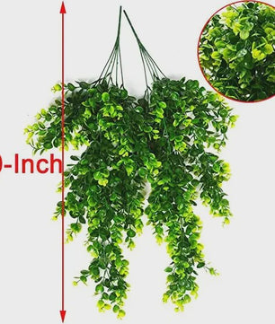 4x Kunst Hangplanten - Nep Boston Varens voor Buiten en Binnen Decoratie