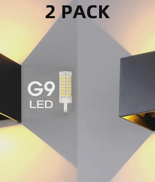 Moderne G9 LED Wandlamp Waterdicht IP65 Aluminium - Buiten & Binnen Gebruik