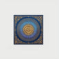 Barokke Gouden Zon Mandala Tarotkleed - Art Nouveau Design voor Rituelen & Decoratie