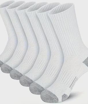 5 Paar Hoge Kwaliteit Heren Sportsokken - Comfortabel & Zacht voor Fietsen, Hardlopen & Outdoor