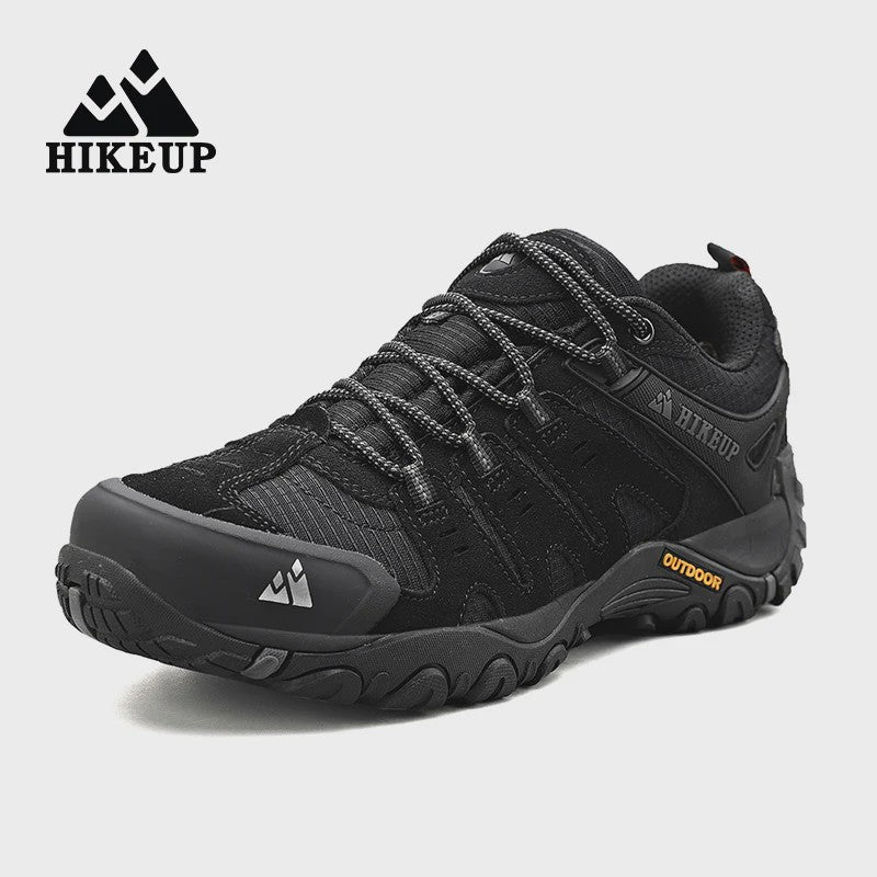HIKEUP Heren Wandelschoenen - Suede Leer, Outdoor & Slijtvast