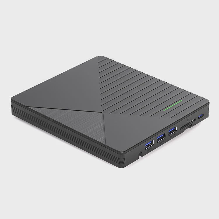 Externe CD/DVD RW Brander & Lezer - 7-in-1 USB-C & USB 3.0 Drive voor PC/Laptop