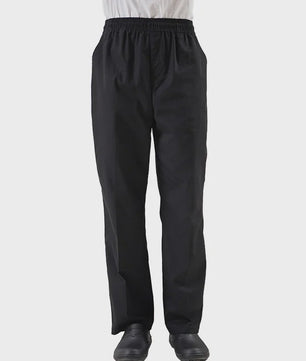 Unisex Koksbroek Zwart - Comfortabele Werkbroek voor Horeca Personeel