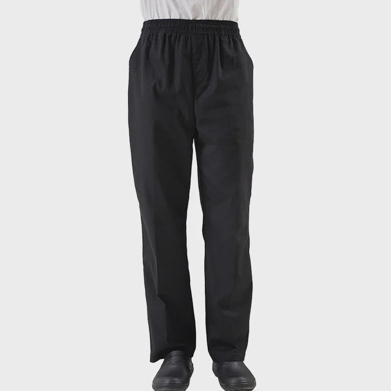 Unisex Koksbroek Zwart - Comfortabele Werkbroek voor Horeca Personeel