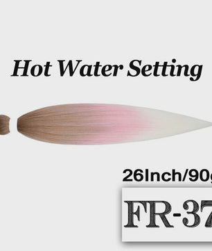 Pre-stretched Braiding Hair 26 Inch - Synthetische Haarverlengingen voor Crochet Braids in Kleuren