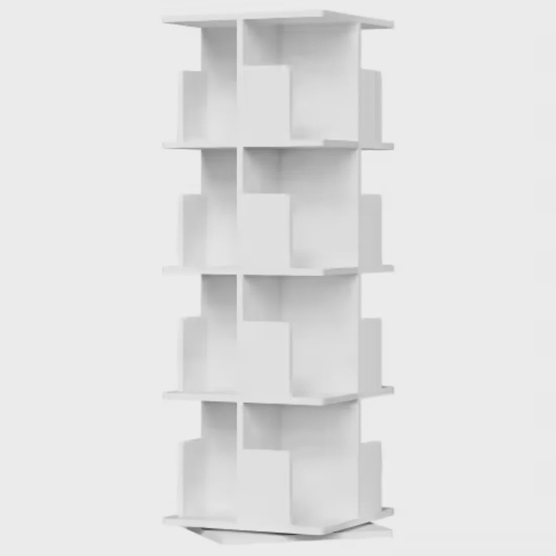Draaibaar Boekenkastje met 5 etages - Compact & Stijlvol