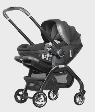 4-in-1 Baby Kinderwagen & Autostoel: Lichtgewicht, Multifunctioneel en Wendbaar