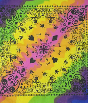 Skull Bandana Katoen - Hip Hop Stijl Hoofddoek & Accessoire